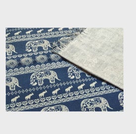 Listing 4 of 5 for Cotton Linen Craft Fabric Elephant 1x1.5M G0676DB0