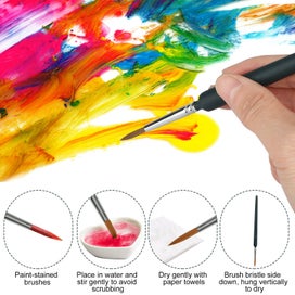 Listing 4 of 9 for Detail Paint Brushes Set