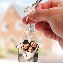 Listing 9 of 15 for Sublimation Blank Double Side MDF Keychain Craft DIY Kit I1423MZ0