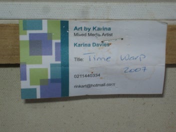 Listing 8 of 9 for Karina Davies - Time Warp - Girl In The Sun Original Painting