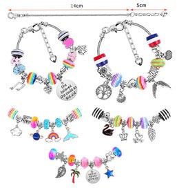 Listing 8 of 9 for Jewellery Making Supplier Charm Bracelet Necklace Pendant Making Kit I1315MZ0