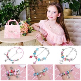Listing 9 of 11 for Jewellery Making Supplier Charm Bracelet Necklace Pendant Making Kit I1316MZ0