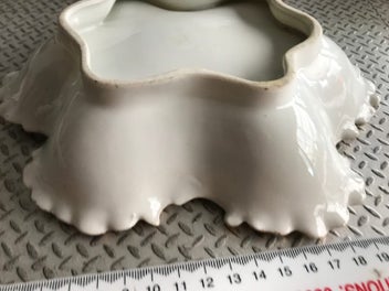 Listing 7 of 10 for Gorgeous bonbon dish with gilded edges. - lovely gift idea