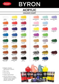 Listing 2 of 2 for JASART BYRON ACRYLIC PAINT 1 LITRE - COBALT HUE