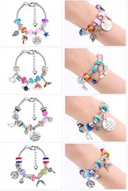 Listing 5 of 9 for Jewellery Making Supplier Charm Bracelet Necklace Pendant Making Kit I1315MZ0