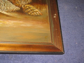 Listing 9 of 17 for Pansy MacKay - PINECONES - original oil painting HUGE PRICE REDUCTION