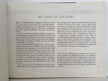 Listing 11 of 14 for MY KIND OF COUNTRY: Paintings in oil of southern New Zealand by Douglas Badcock