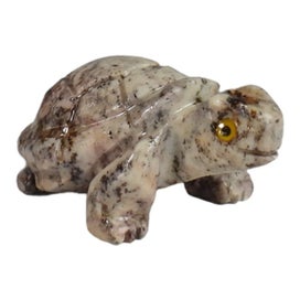 Listing 1 of 2 for Turtle Soapstone Carving - Set of 5