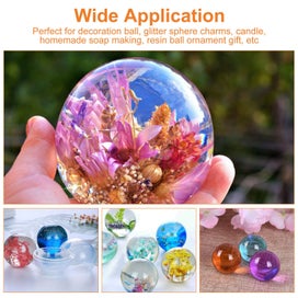 Listing 5 of 9 for Round Ball Silicone Mold Resin Mould