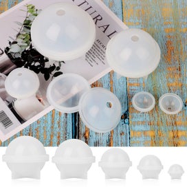 Listing 6 of 9 for Round Ball Silicone Mold Resin Mould