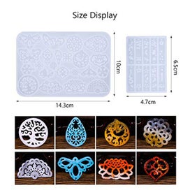 Listing 7 of 14 for Resin Moulds Silicone Resin Molds I1007WT0