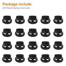 Listing 8 of 9 for Spring Cord Lock Buckles Rope Fastener Buttons