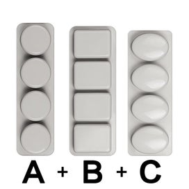 Listing 3 of 5 for DIY Silicone Soap Mold for Handmade Soap Making Forms 3D Soaps Mould