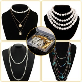 Listing 4 of 9 for Jewelry Necklace Strand Slide Clasps Lock Hook