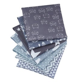 Listing 2 of 20 for 8 Style Fabric Patchwork Bundle 100% Cotton 40x40cm G0649MZ0