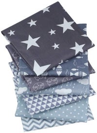 Listing 3 of 20 for 8 Style Fabric Patchwork Bundle 100% Cotton 40x40cm G0649MZ0