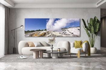 Listing 1 of 3 for Rokit Wall Art. Pohutu Geyser Rotorua. Extra Large Canvas print