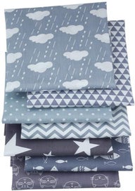 Listing 5 of 20 for 8 Style Fabric Patchwork Bundle 100% Cotton 40x40cm G0649MZ0