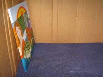 Listing 8 of 9 for Serine - NZ Abstract On Canvas - Schnapper, Tui etc Original painting