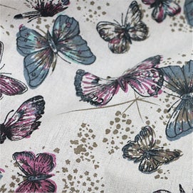 Listing 3 of 6 for Cotton Linen Fabric Butterfly 1x1.5M I1172MZ0