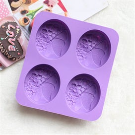Listing 6 of 8 for Ice Cube Candy Chocolate Cake Cookie Cupcake Molds Soap Mould DIY 4 Continuous