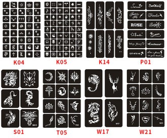 Listing 4 of 4 for Formula Airbrush Waterproof Stencil Book 20Pg