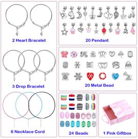 Listing 11 of 11 for Jewellery Making Supplier Charm Bracelet Necklace Pendant Making Kit I1316MZ0