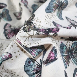 Listing 4 of 6 for Cotton Linen Fabric Butterfly 1x1.5M I1172MZ0