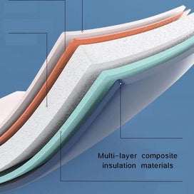 Listing 4 of 6 for Foldable Bathtub Portable Bathtub Freestanding Japanese Soaking Bath Tub 140cm