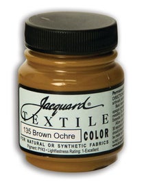 Listing 1 of 2 for Paint - JACQUARD TEXTILE COLOURS BROWN OCHRE 135 (66.54ml)