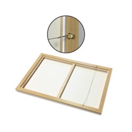 Listing 5 of 5 for Calm Girl Gold Frame Canvas Wall Art