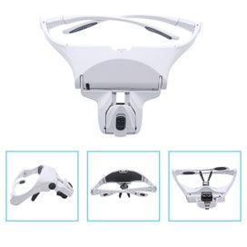 Listing 8 of 9 for Magnifying Glass Hands Free Head Mount with Light