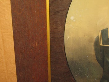 Listing 13 of 20 for 1920 ? Len Scully Dimond & Hart ?? Antique Photo Hand Coloured - Solid Oak Frame