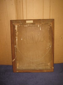 Listing 20 of 20 for 1920 ? Len Scully Dimond & Hart ?? Antique Photo Hand Coloured - Solid Oak Frame