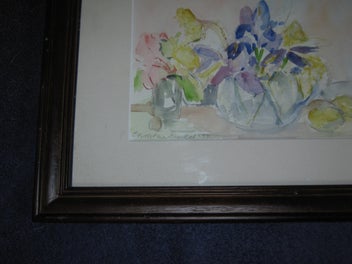 Listing 8 of 12 for Christina Brookes - Flowers In A Vase - Watercolour Still Life Original Painting