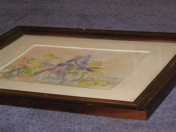 Listing 11 of 12 for Christina Brookes - Flowers In A Vase - Watercolour Still Life Original Painting