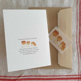 Listing 2 of 3 for Olive and The Larder Tray Greeting Card