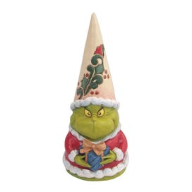 Listing 1 of 2 for Dr Seuss The Grinch by Jim Shore - Grinch Gnome Holding Present