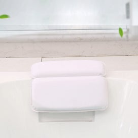 Listing 5 of 6 for 1 piece bathtub pillow sucker non-slip bathtub spa pillow PU waterproof sponge