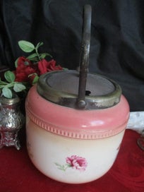 Listing 5 of 7 for CROWN DEVON FIELDING BISCUIT BARREL – 100 years - a Museum Piece for you ?