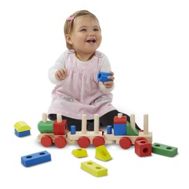 Listing 3 of 3 for Melissa & Doug Wooden Stacking Train
