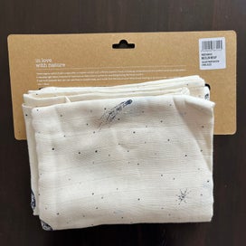 Listing 2 of 2 for BNWT Nature Baby Muslin Wrap - Galaxy Print