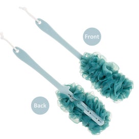 Listing 2 of 5 for Back Scrubber For Shower,loofah Long Handle Bath Body Brush,soft Nylon Mesh Spon