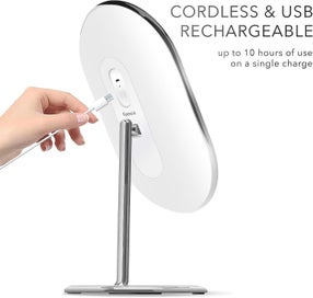 Listing 2 of 5 for Dimmable Touch Screen Lighted Makeup Mirror - Professional Vanity Mirror