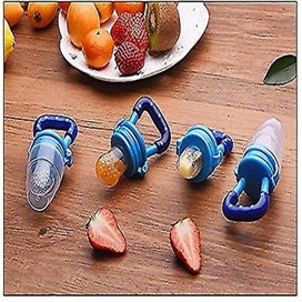 Listing 5 of 5 for Baby Fruit Feeder Pacifier 3-Pack - Fresh Food Feeder - Silicone Nipple Teething