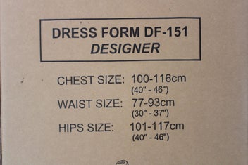 Listing 5 of 5 for ADJUSTABLE DRESS MODEL FORM MANNEQUIN MODEL 151
