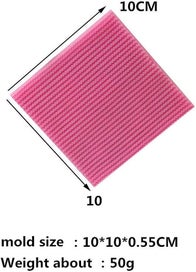 Listing 2 of 5 for 4pc Plastic Embossed Icing Moulds Kits, Wood, Cobble And Pebble Stone Designs Fo