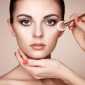 Listing 3 of 4 for 2 Pieces Large Mineral Powder Brushes - Soft Fluffy Makeup Brushes for Foundatio