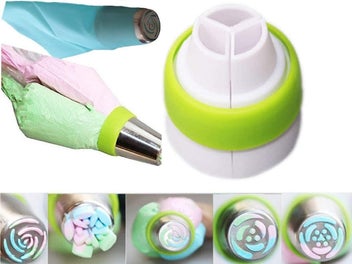 Listing 3 of 5 for Nozzle Set, Professional Stainless Steel Russian Nozzle Attachments Cupcake Dec