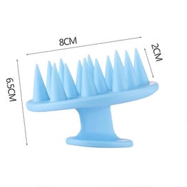 Listing 2 of 4 for Silicone Shampoo Scalp Hair Massager Shampoo Massage Comb Bath Massage Brush Sca